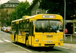 Wagen 73 Stadtbus Goslar ausgemustert