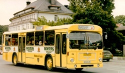 Wagen 75 Stadtbus Goslar ausgemustert