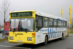 Wagen 100 Stadtbus Goslar ausgemustert