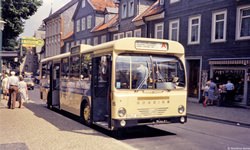 Wagen 55 Stadtbus Goslar ausgemustert