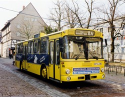 Wagen 86 Stadtbus Goslar ausgemustert