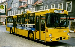 Wagen 89 Stadtbus Goslar ausgemustert
