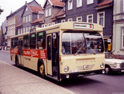 Wagen 51 Stadtbus Goslar ausgemustert