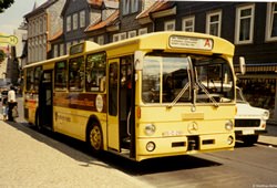 Wagen 57 Stadtbus Goslar ausgemustert
