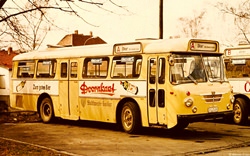 Wagen 41 Stadtbus Goslar ausgemustert