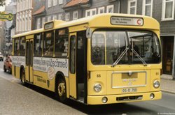 Wagen 66 Stadtbus Goslar ausgemustert