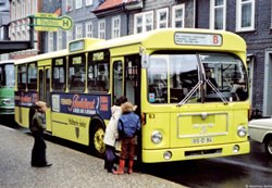 Wagen 63 Stadtbus Goslar ausgemustert