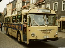 Wagen 47 Stadtbus Goslar ausgemustert