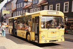 Wagen 65 Stadtbus Goslar ausgemustert