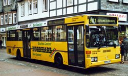 Wagen 97 Stadtbus Goslar ausgemustert