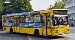 Wagen 90 Stadtbus Goslar ausgemustert