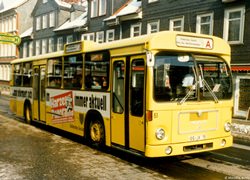Wagen 61 Stadtbus Goslar ausgemustert