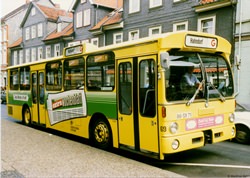Wagen 69 Stadtbus Goslar ausgemustert