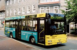Wagen 110 Stadtbus Goslar ausgemustert