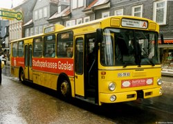 Wagen 83 Stadtbus Goslar ausgemustert