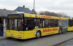 Wagen 105 Stadtbus Goslar ausgemustert