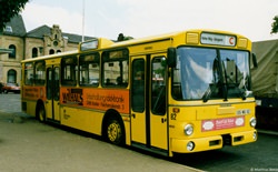 Wagen 82 Stadtbus Goslar ausgemustert