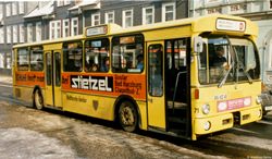 Wagen 71 Stadtbus Goslar ausgemustert